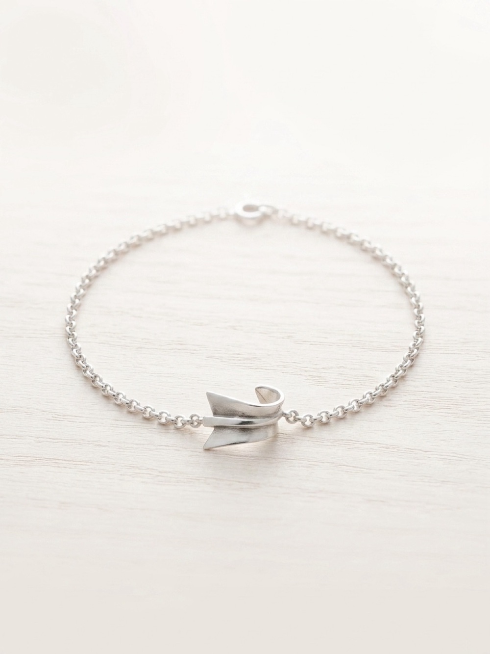 Tiffany & Co sterling silver bent arrow Bracelet